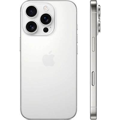 Смартфон Apple iPhone 16 Pro (eSIM) 256 ГБ белый титан